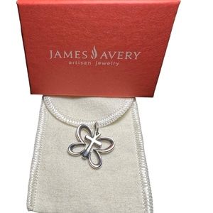 James Avery Renewal of Life Cross Sterling Silver Charm